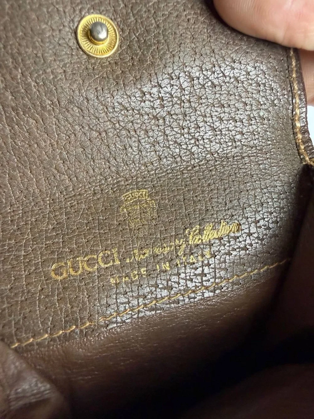 Gucci GG Supreme Canvas Wallet Coin Purse - Picture 6 of 12